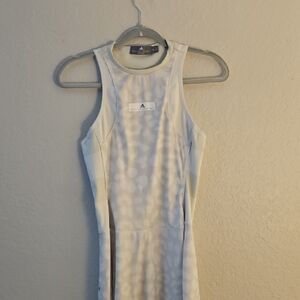 Stella MCCARTNEY White Patterned Sleeveless Dress With Shorts